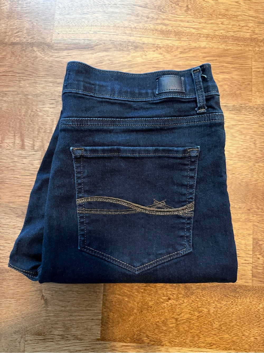 Lee Women's Straight Leg Jeans Dark Blue